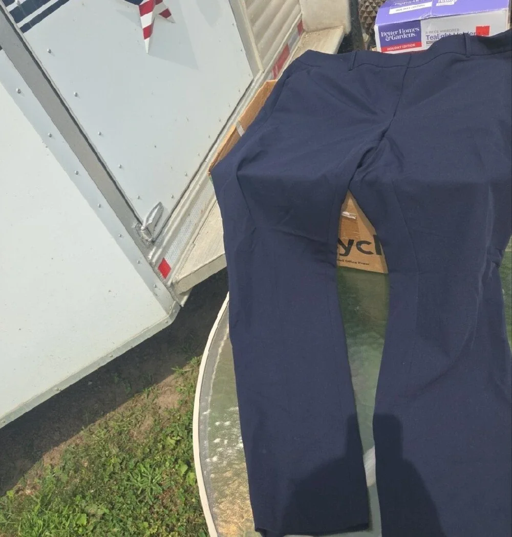 Ladies Navy Dress Pants Size 8 Tommy Hilfiger